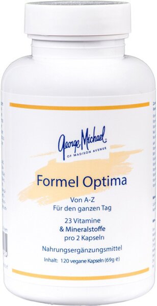 George Michael Formel Optima Nahrungsergänzungsmittel