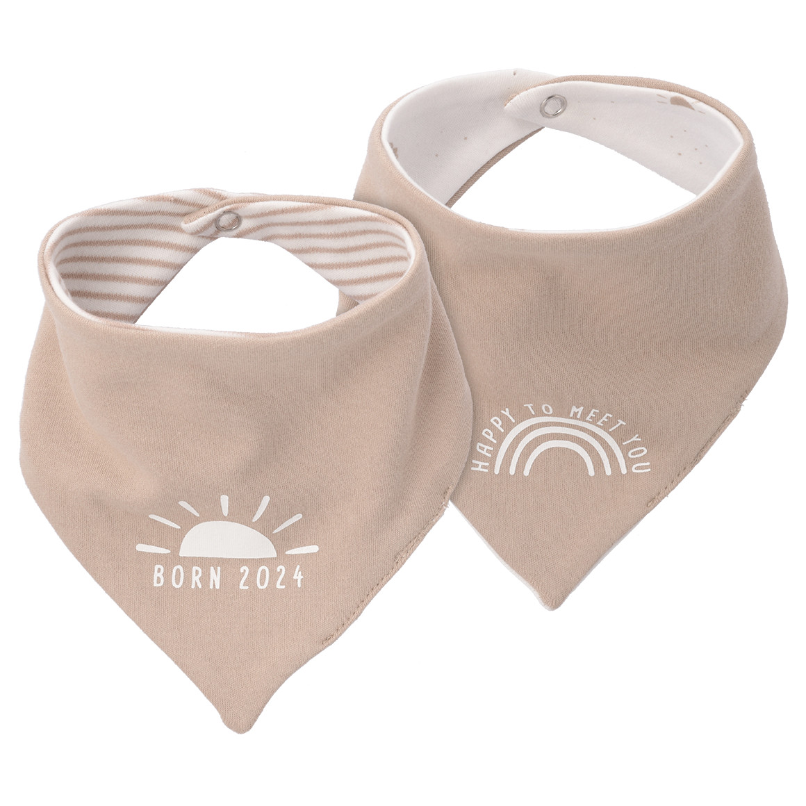 2 Newborn Bandana Born 2024