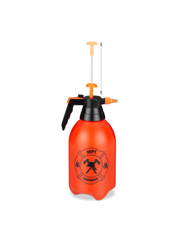 relaxdays Feuerlöscher-Wasserspritze in Orange günstig kaufen onesize