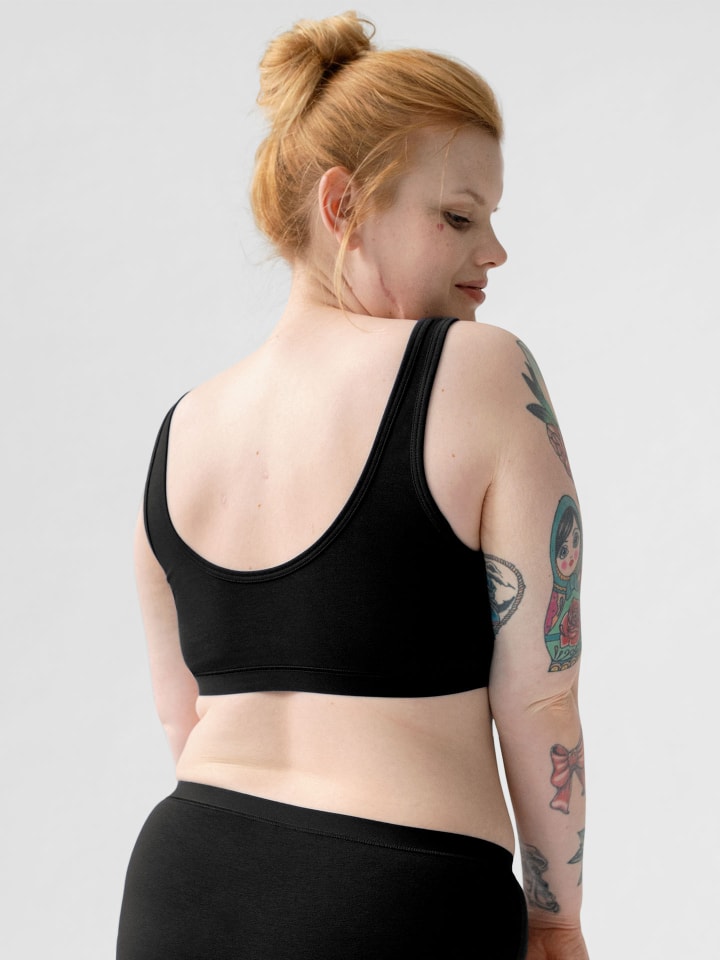 Erlich Textil  Bustier VERA in schwarz günstig kaufen
