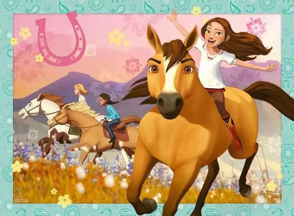 Kinderpuzzle ab 7 Jahren - Spirit: wild und frei - 150 Teile