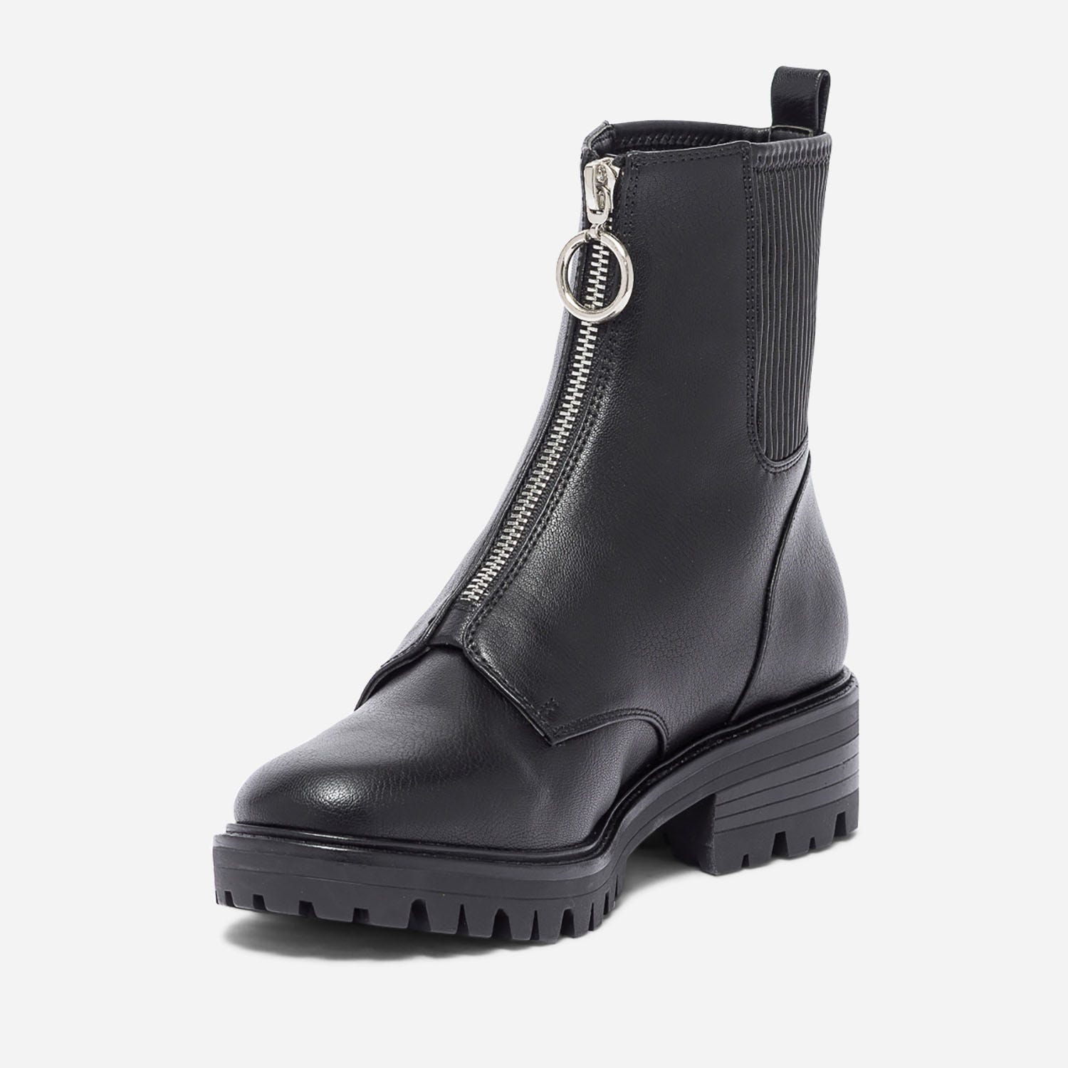 Chelsea boots TEXTO noir zippé