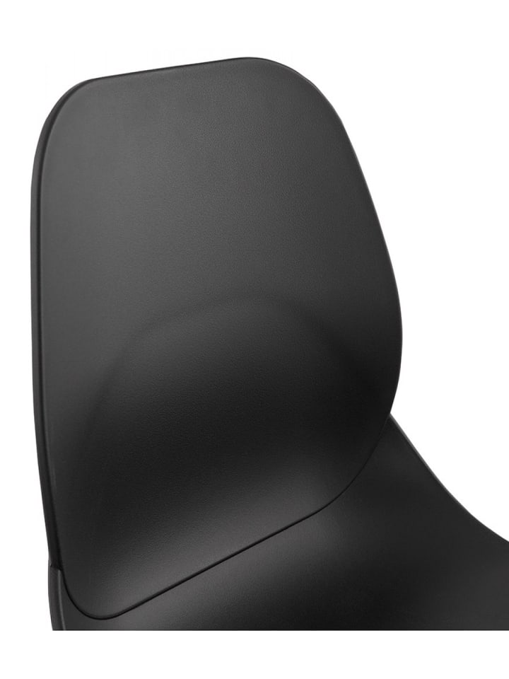KADIMA DESIGN Barhocker Metall Kunststoff | Schwarz | Sitzhöhe 75 cm in Schwarz günstig kaufen onesize