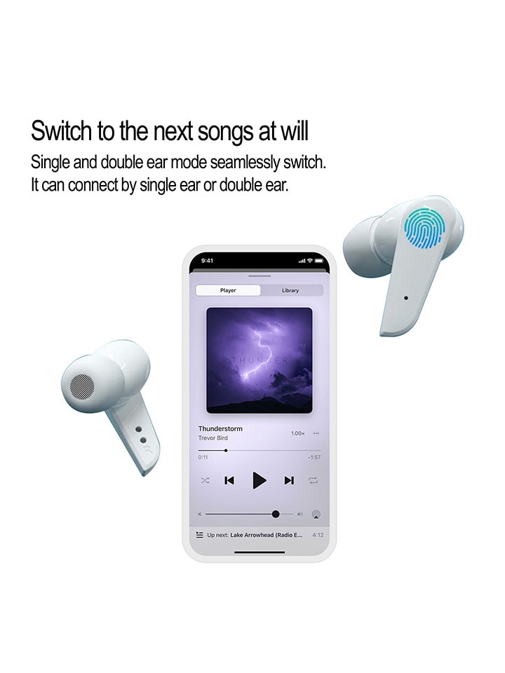 SmartCase Bluetooh-In-Ear Kopfhörer in Schwarz günstig kaufen onesize