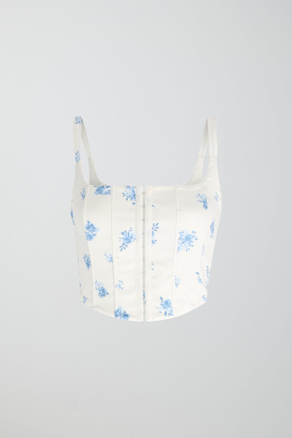 Hook and eye corset