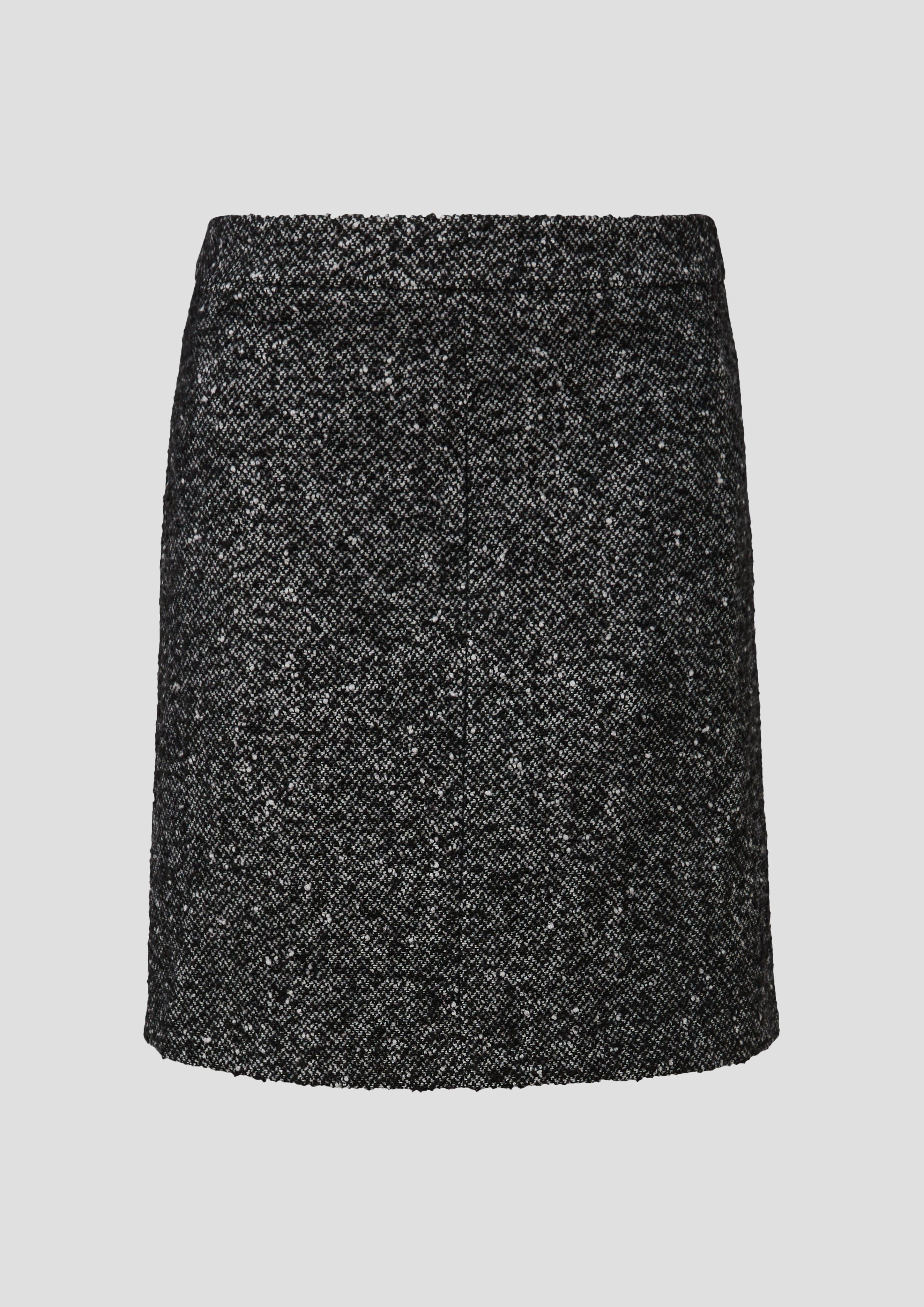 Wollrock mit Bouclé  2138829-99P0