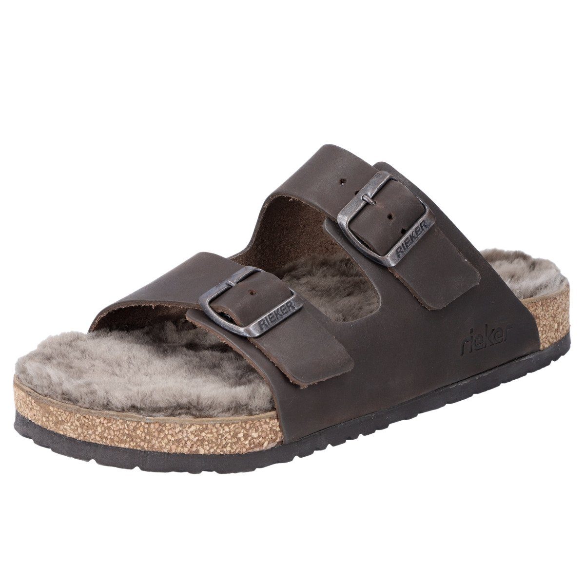 Rieker 22194 Herren Pantolette Schnalle