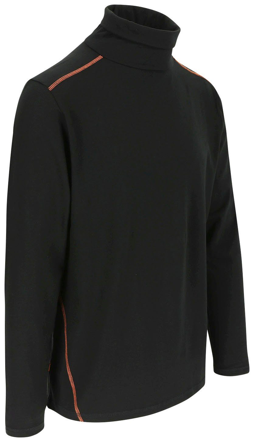Herock Rollkragenshirt Lotis Rollkragen-T-Shirt Langärmlig Stretch, 95 % Baumwolle, angenehmes Tragegefühl
