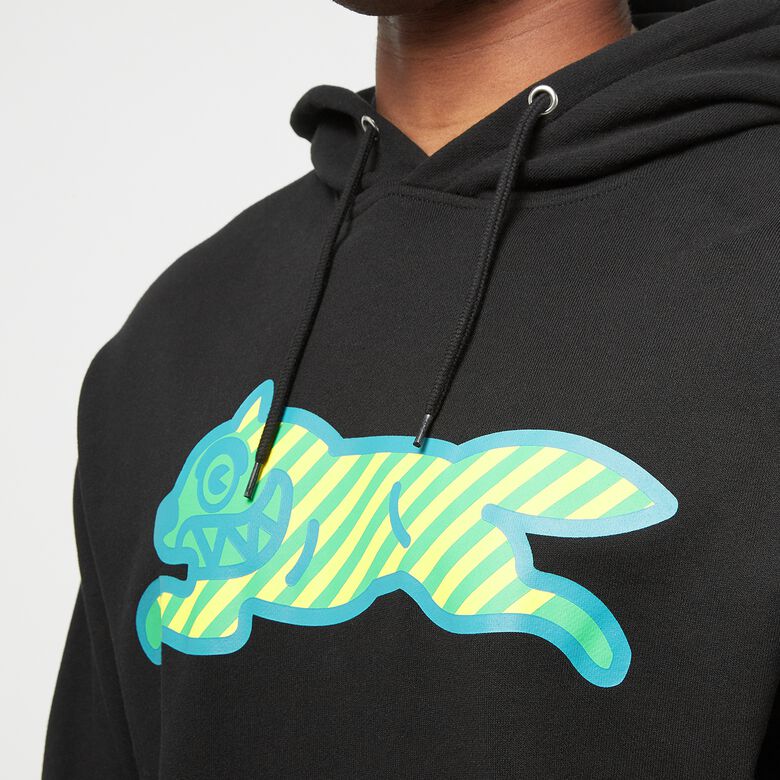 ICECREAM Running Dog Hoodie Black