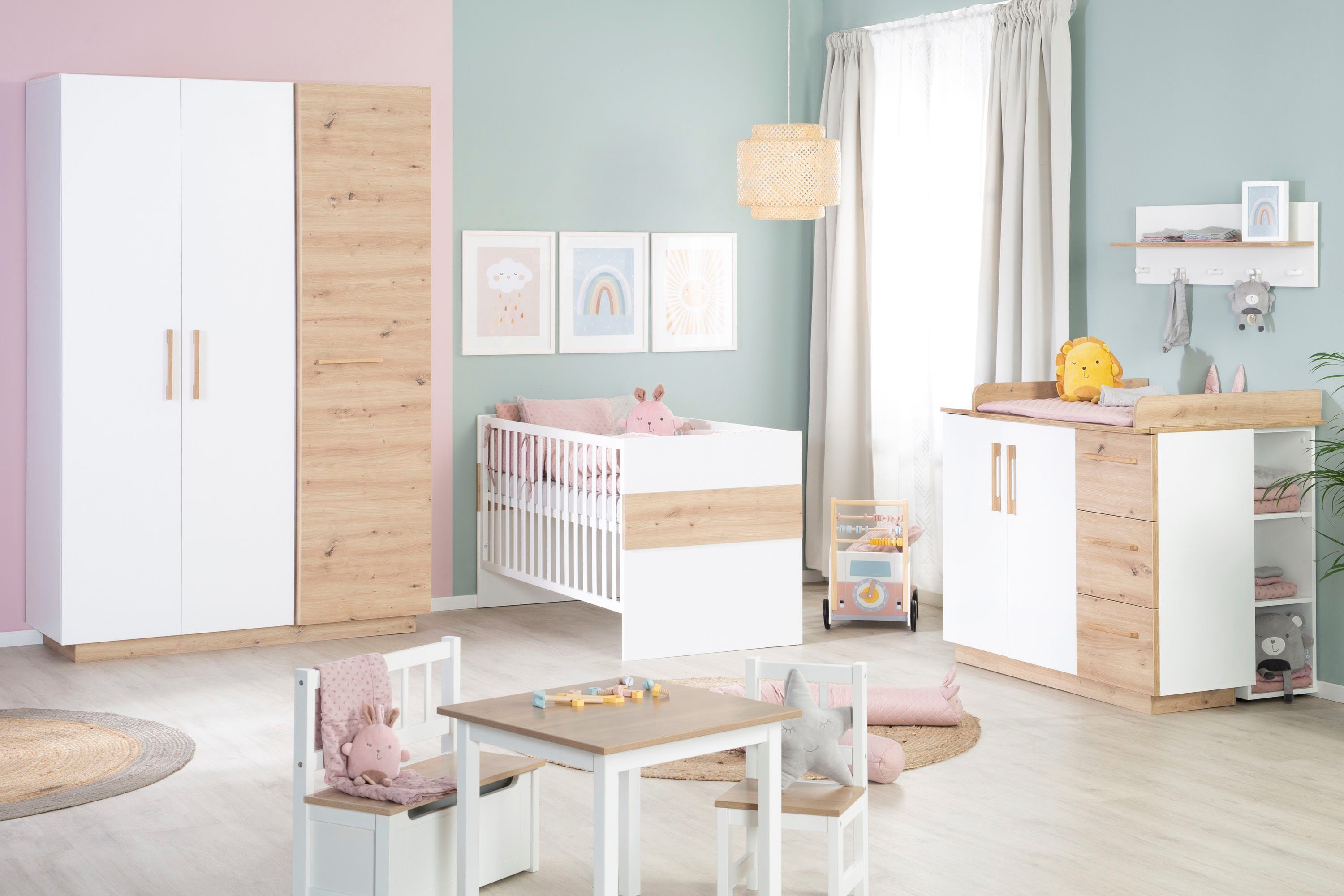 roba® Kinderregal Ava, mit Garderobenhaken; Made in Europe
