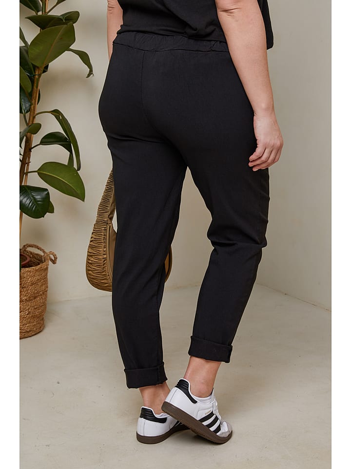 Curvy Lady Hose in Schwarz günstig kaufen