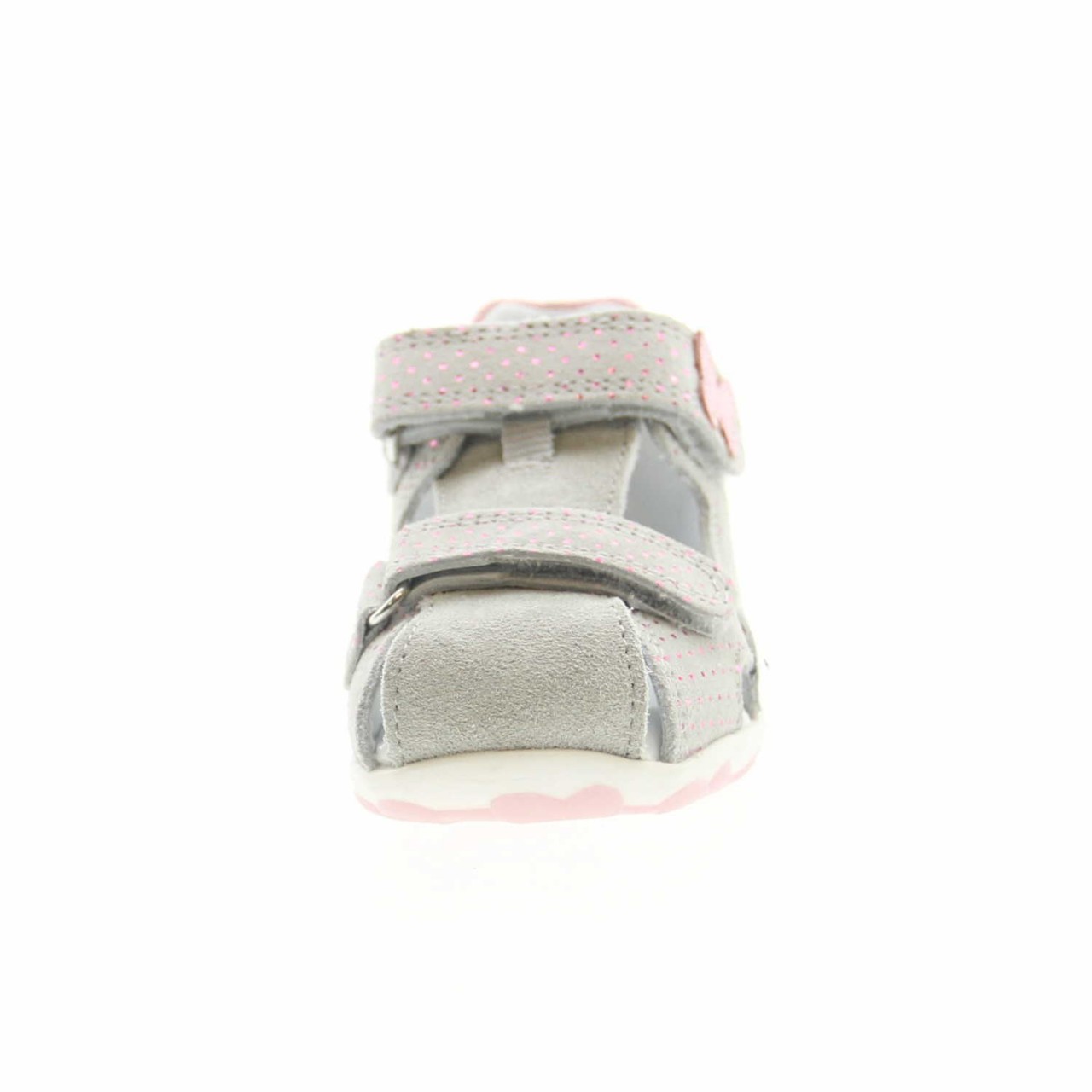 SUPERFIT Jungen Sandalen grau FANNI,HELLGRAU/ROSA