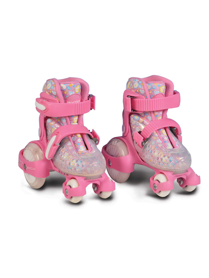 Byox Rollschuhe Beetle Größe XS 26-29 in rosa günstig kaufen 28
