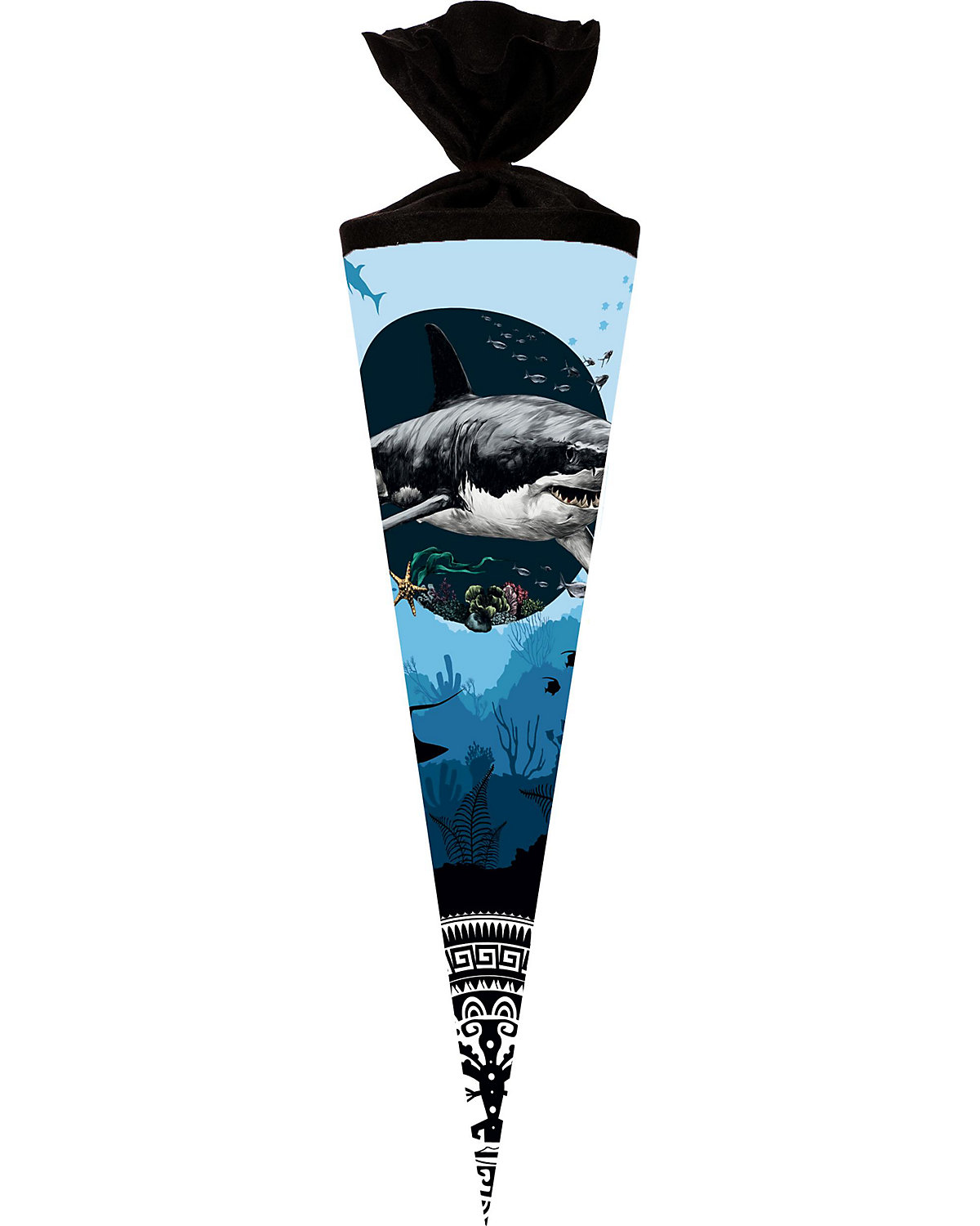 Schultüten-Set Shark Attack 3-tlg., 70 cm