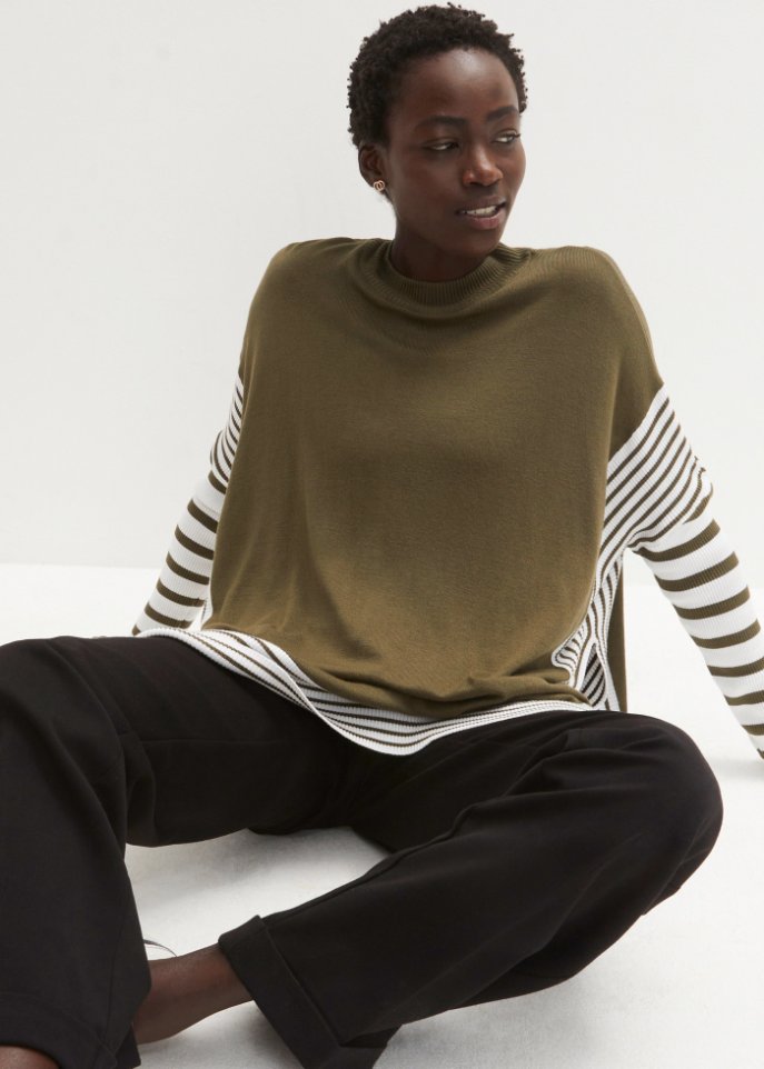 Pullover mit nachhaltiger Viskose