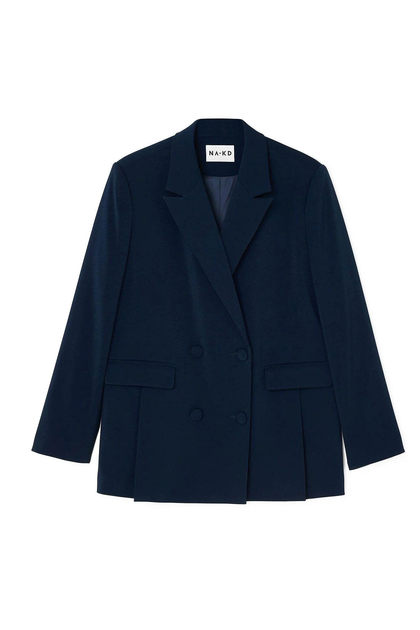 Gerader, zweireihiger Oversize-Blazer