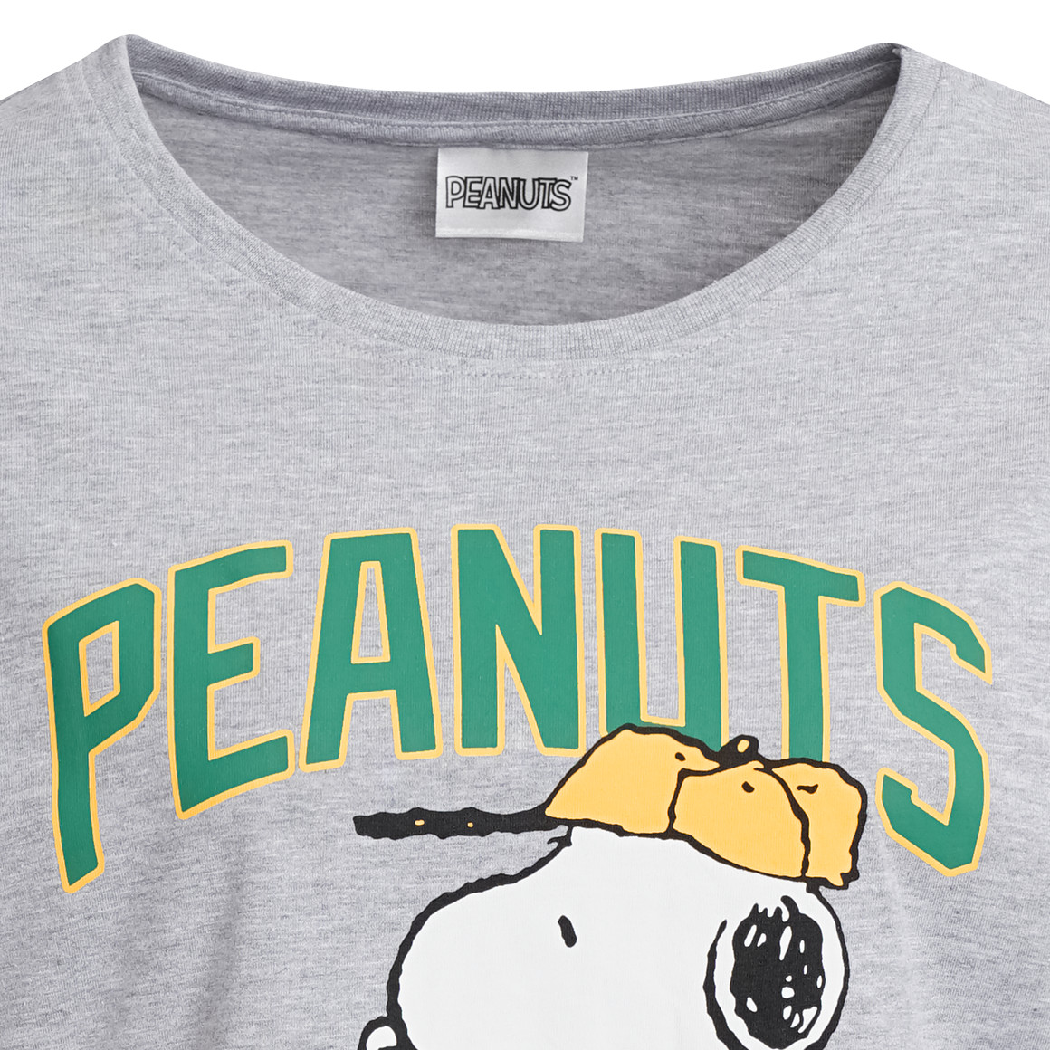 Peanuts Oversized-Nachthemd mit großem Print