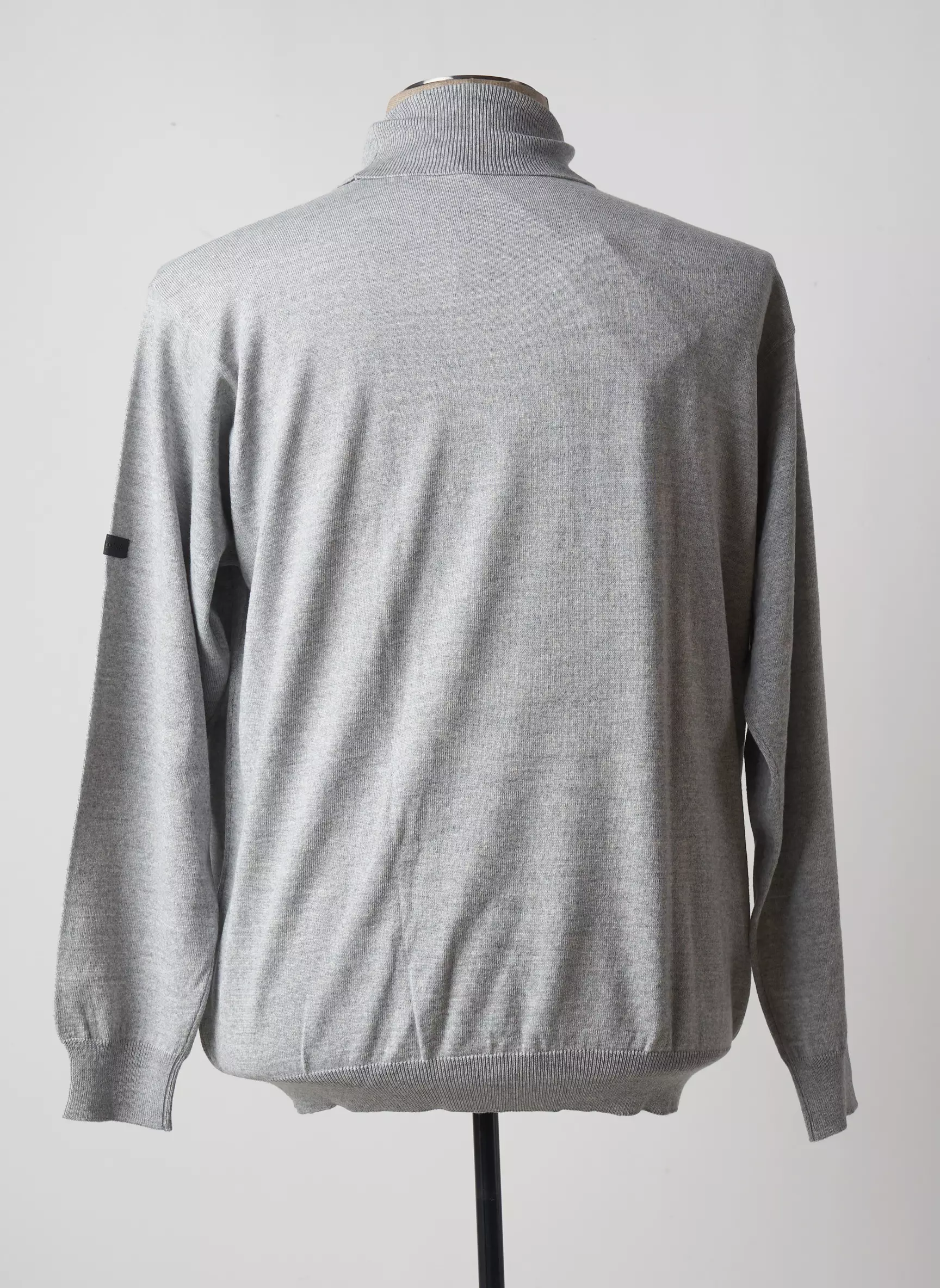 Monte Cervino Cols Roules Homme couleur gris