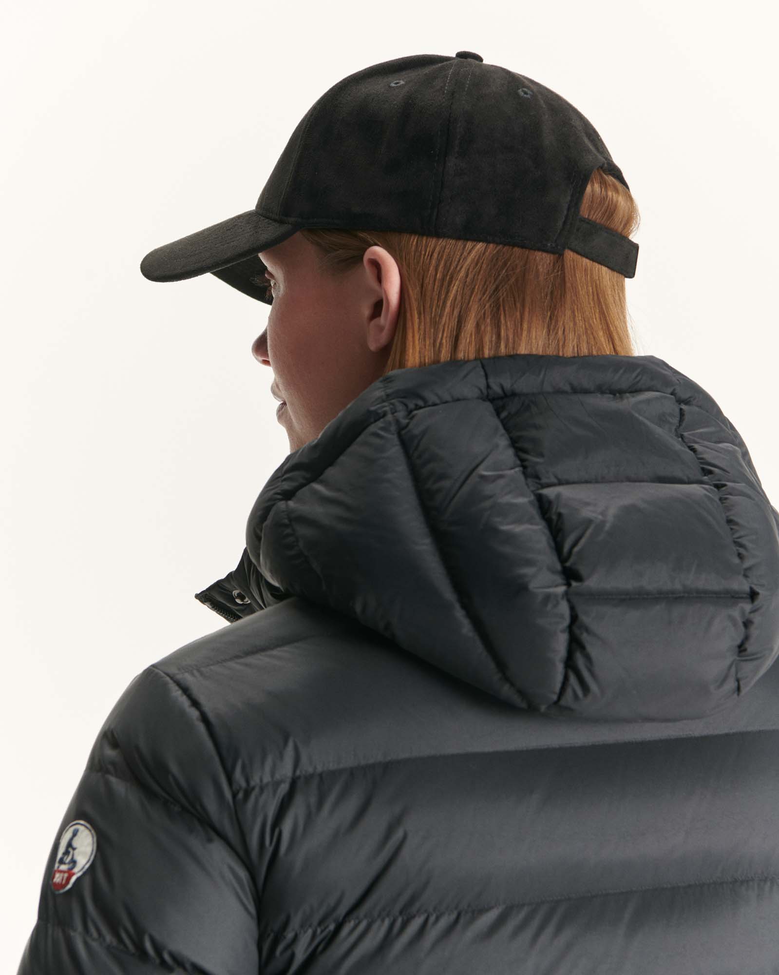 Casquette effet peau de pêche Noir Sky