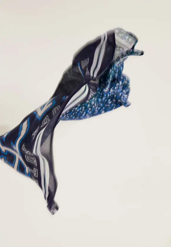 CECIL Patchwork Print Loop