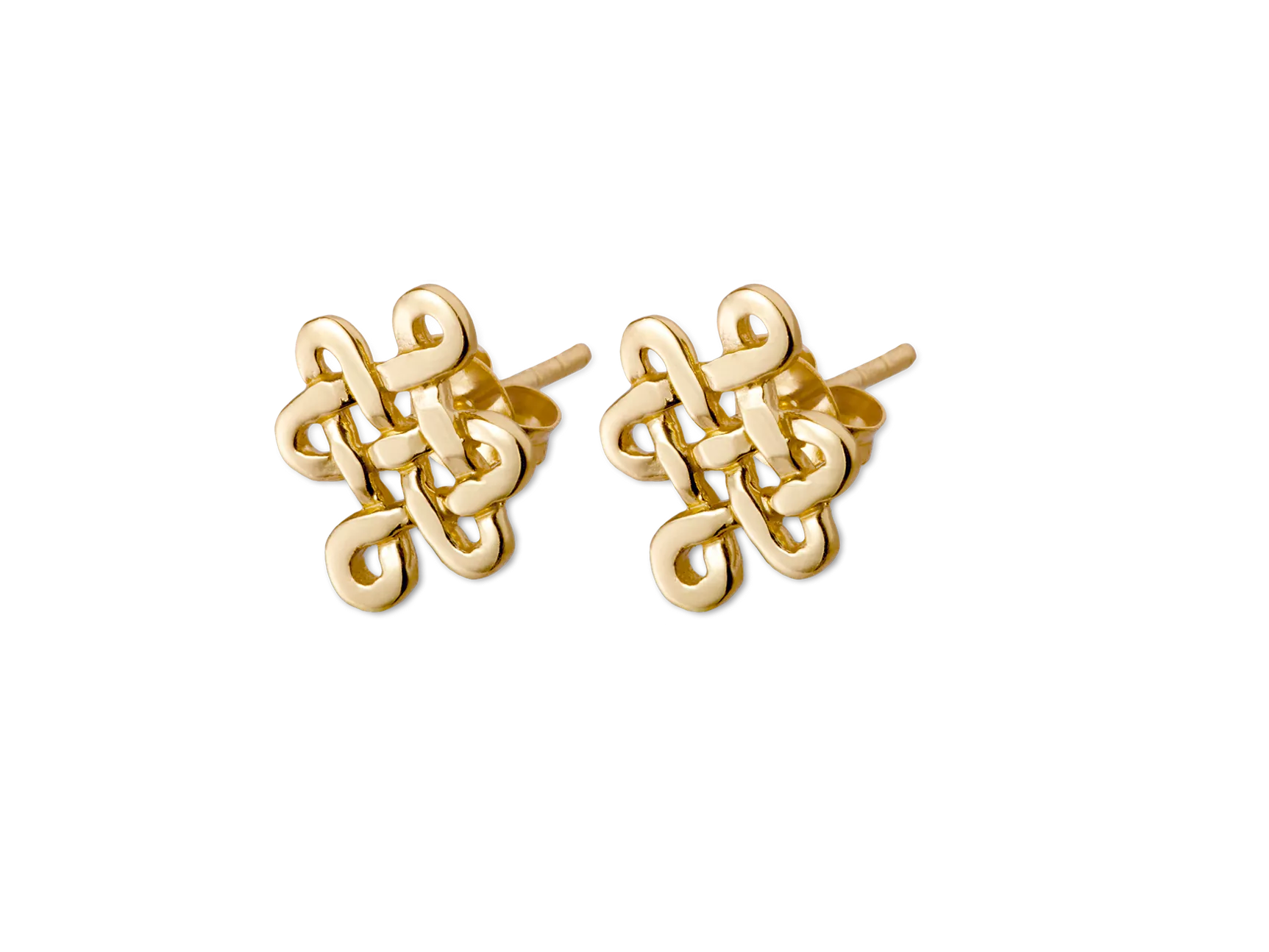 Boucles d'oreilles à clous Infinity de House of Rituals vergulde Infinity-oorbellen