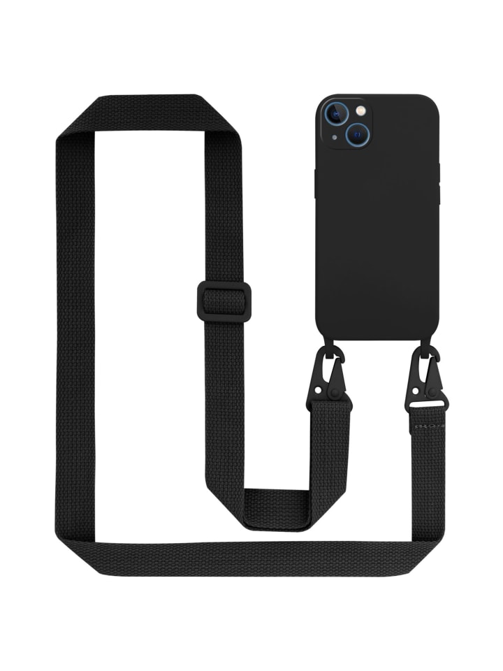 cadorabo Handykette für Apple iPhone 13 Hülle in LIQUID SCHWARZ günstig kaufen onesize