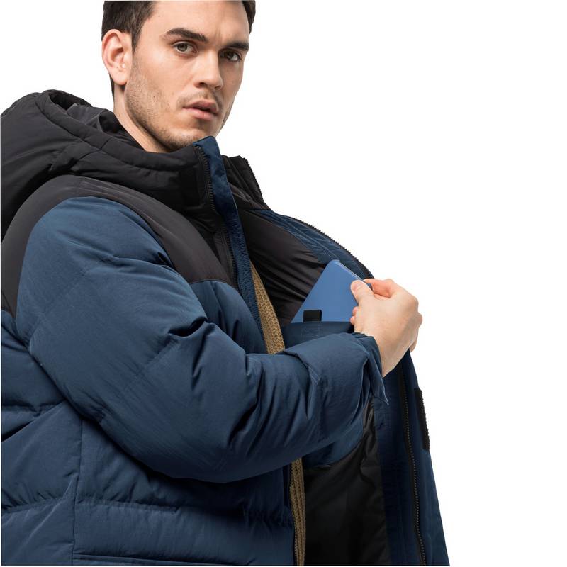 Jack Wolfskin ALEX LONG DOWN JKT M Parka Herren
