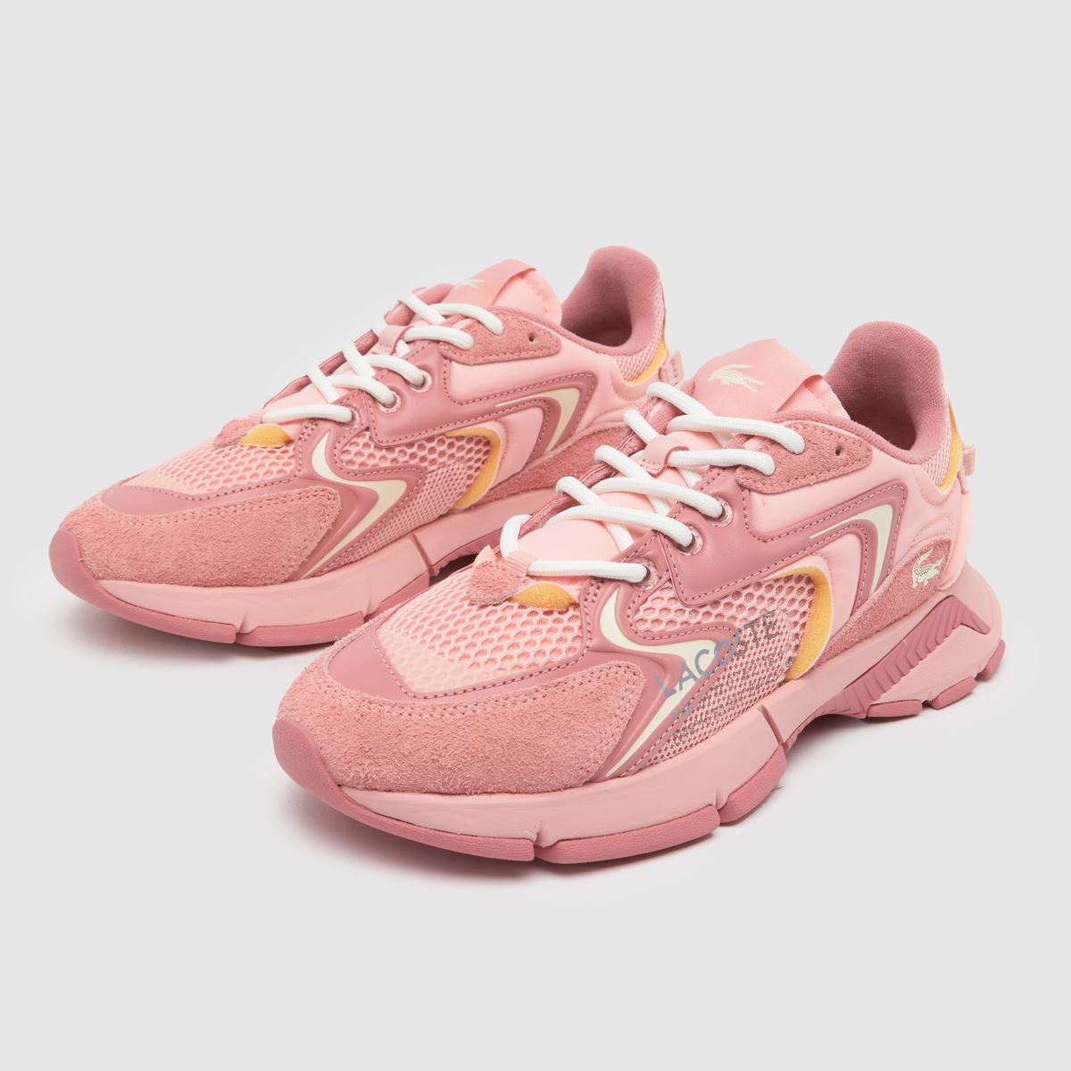 Lacoste l003 neo sportcipő halványrózsaszínben