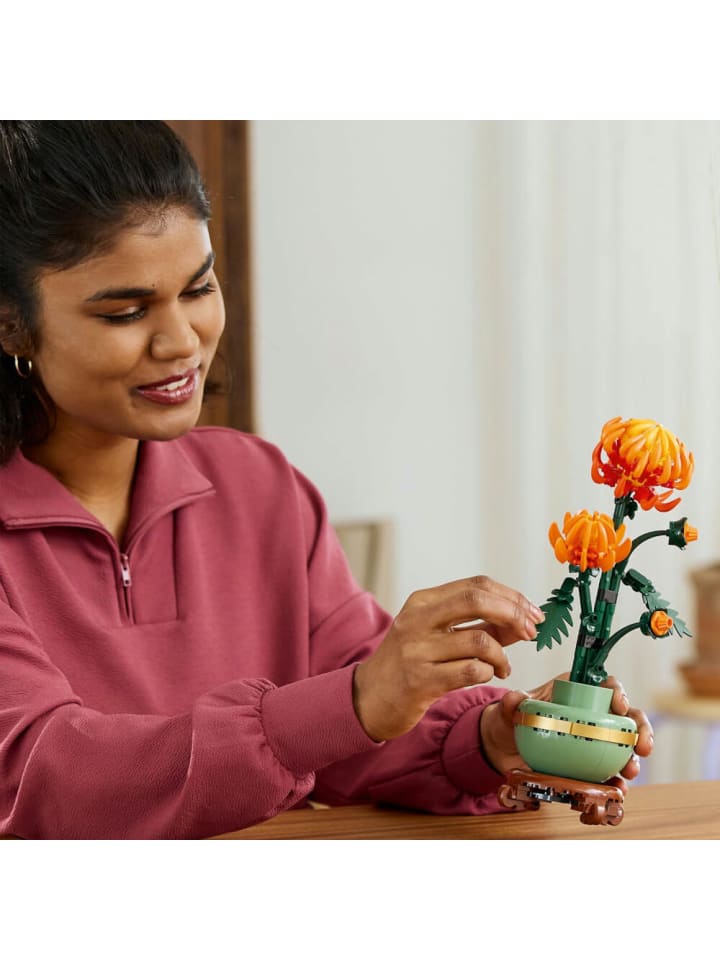 LEGO Bausteine Set Icons Botanical Chrysantheme, ab 18 Jahre günstig kaufen onesize