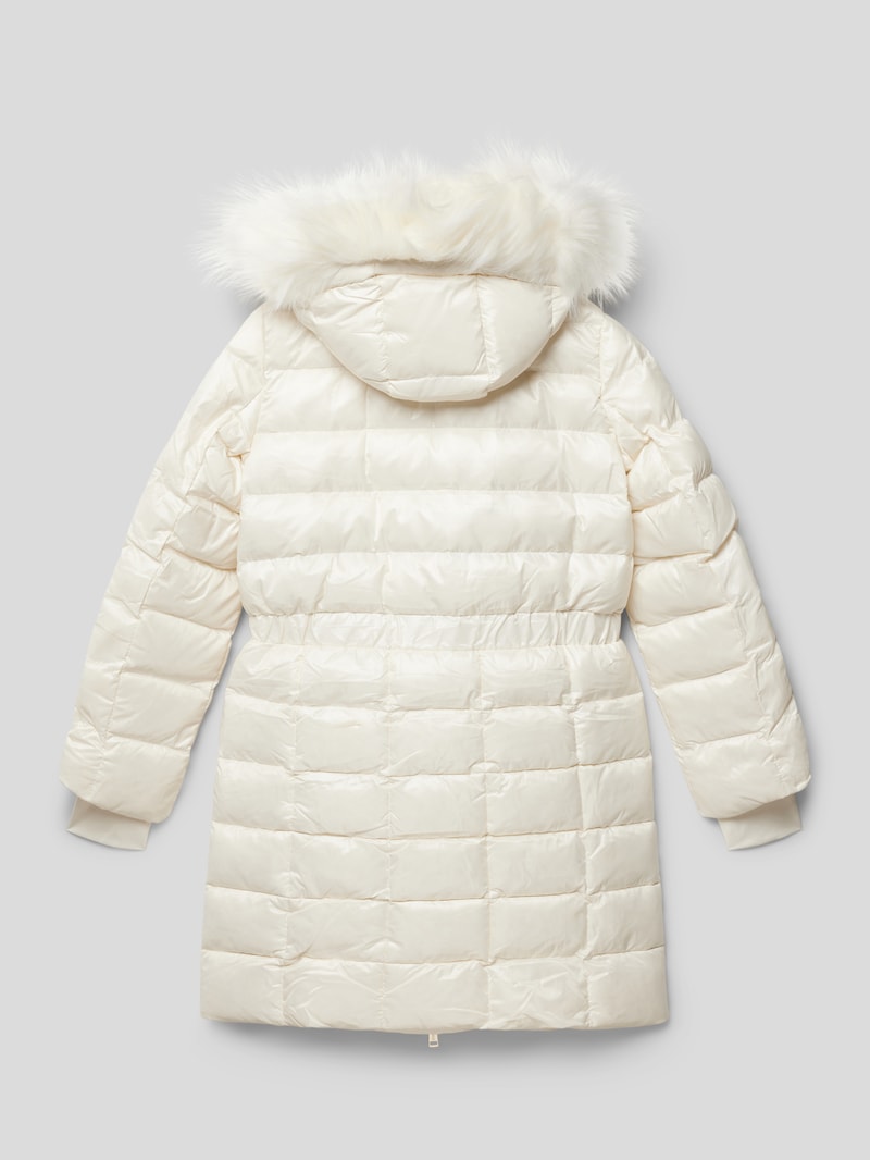 Steppjacke mit Zweiwege-Reißverschluss in offwhite