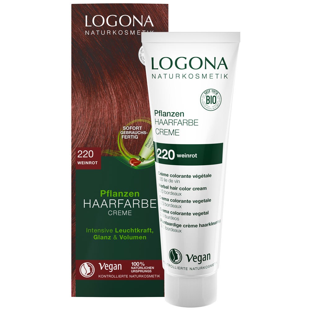 LOGONA PHF Creme 220 weinrot 150 ml