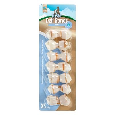 Sparpaket Barkoo Deli Bones Dental geknotet