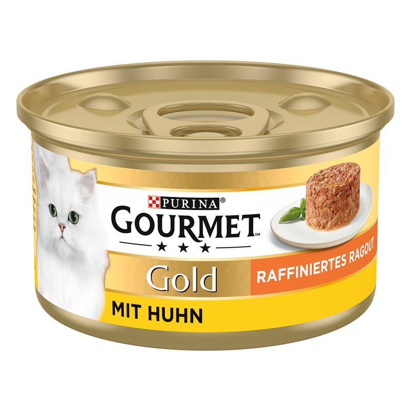 48 x 85 g Gourmet Gold Raffiniertes Ragout