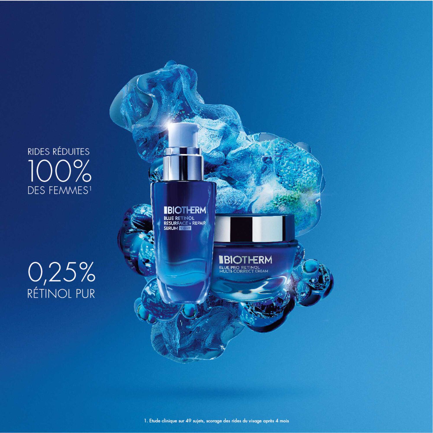 Biotherm Blue Retinol Night Serum Sérum de nuit anti-âge 30 ml