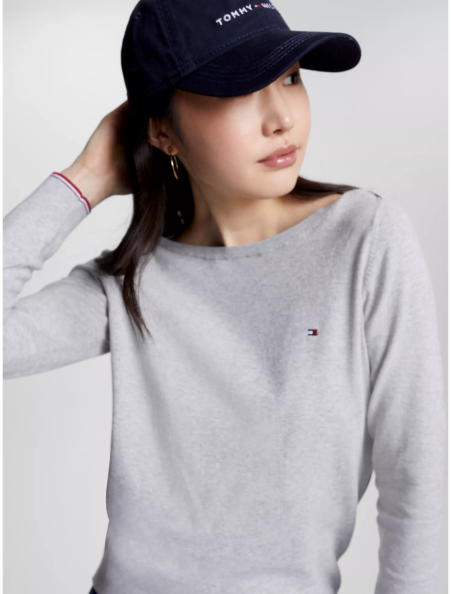 Solid Boatneck Sweater