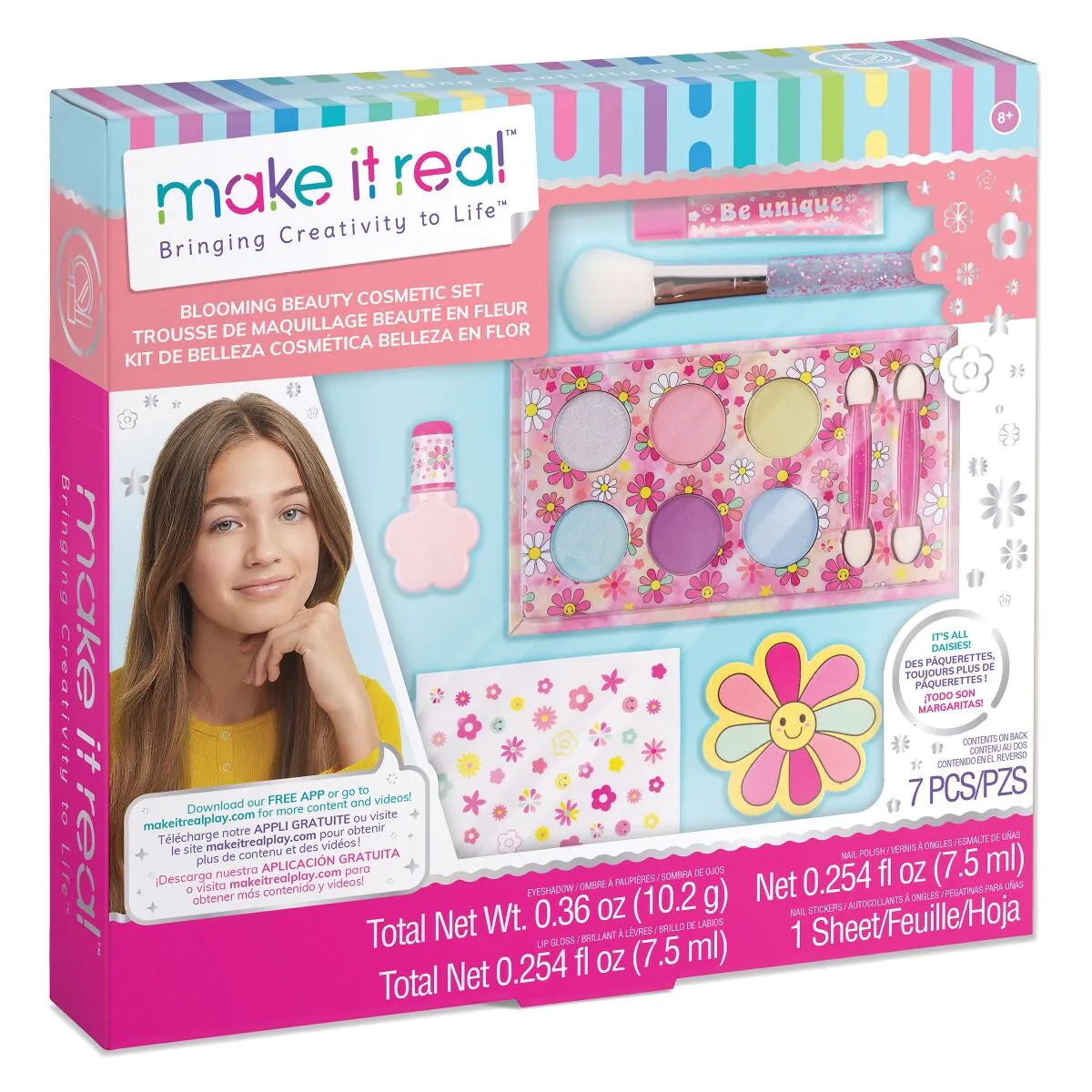Make It Real Love og Tusindfryd Kosmetiksæt
