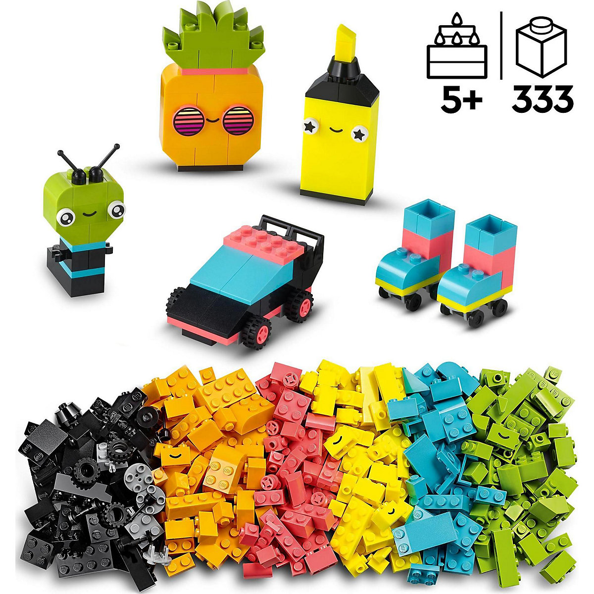 LEGO® Classic 11027 Neon Kreativ-Bauset