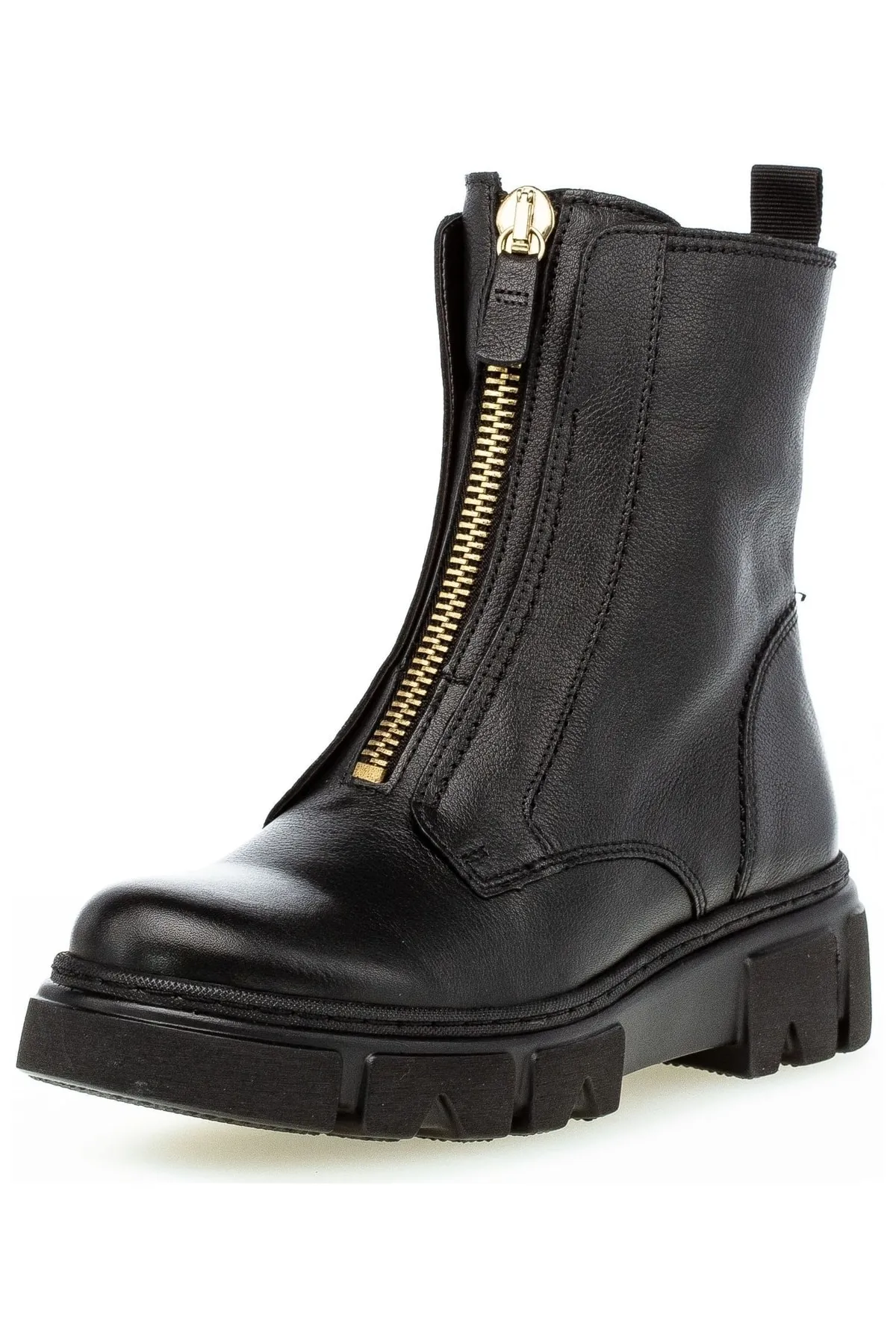 GABOR  Stiefelette - Schwarz - Flacher Absatz