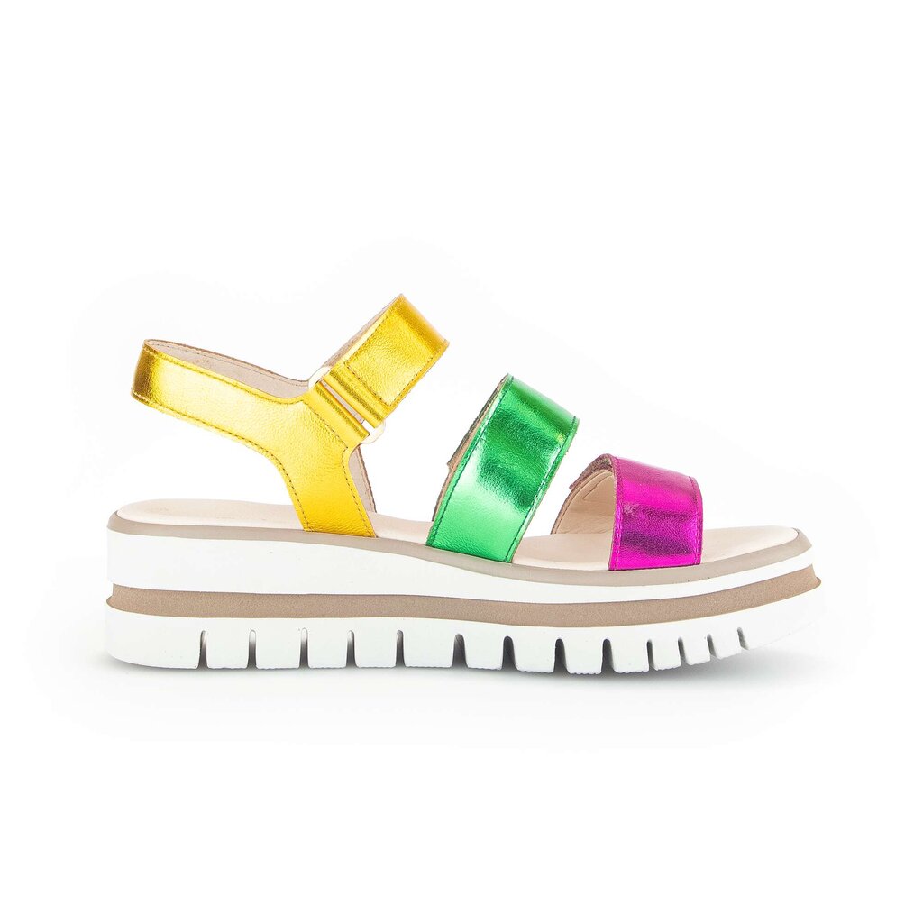 Gabor fashion Plateau Sandale multicolour