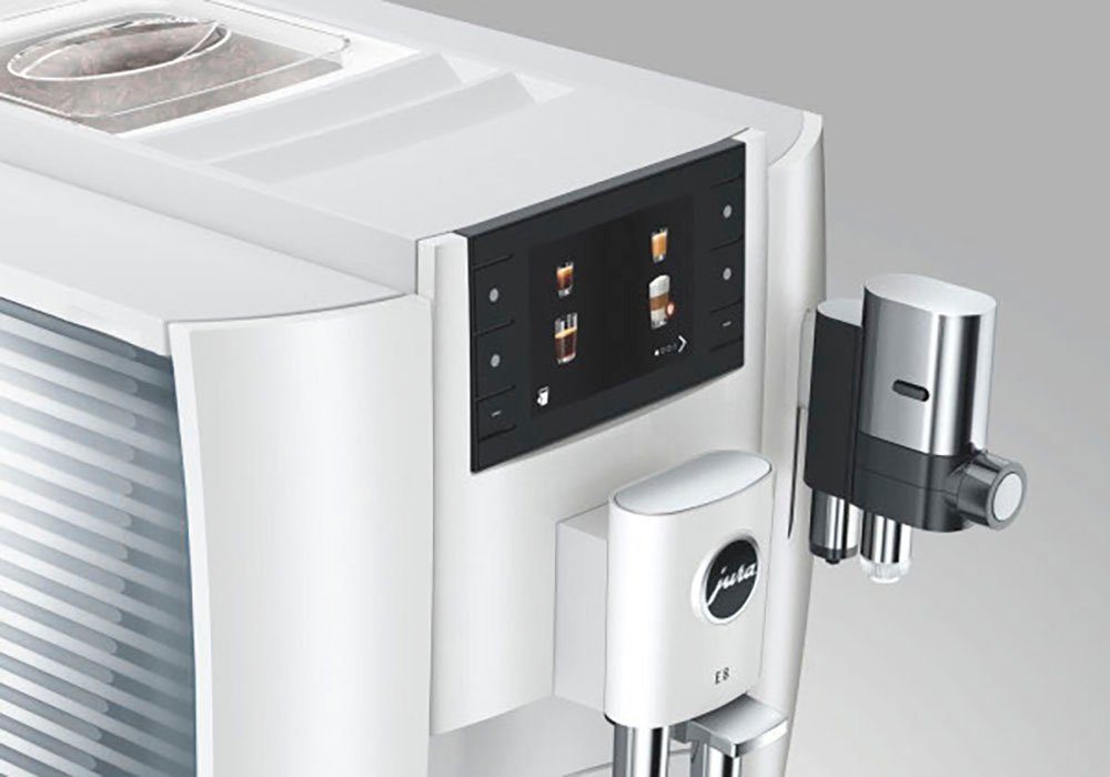 JURA Kaffeevollautomat 15585 E8 Piano White (EC)