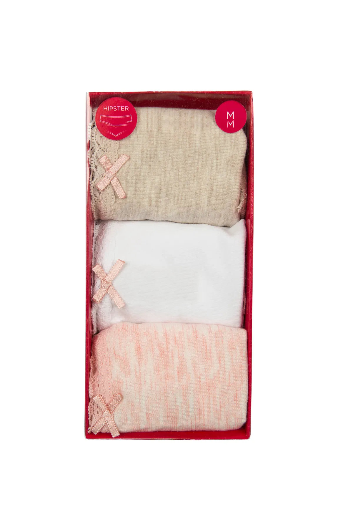 Penti  Beigefarbene Hipster-Höschen im 3er-Pack von Daily Lace