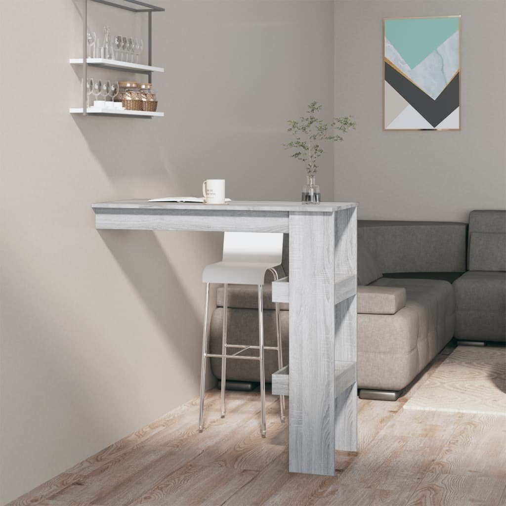 möbelando Tresentisch 3013730 (LxBxH: 45x102x103,5 cm), aus Holzwerkstoff in Grau Sonoma