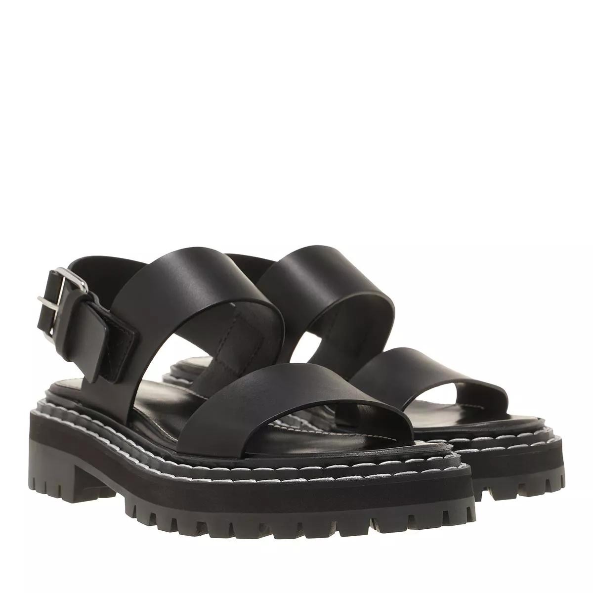 PROENZA SCHOULER Klassische Sandalen schwarz Sandale