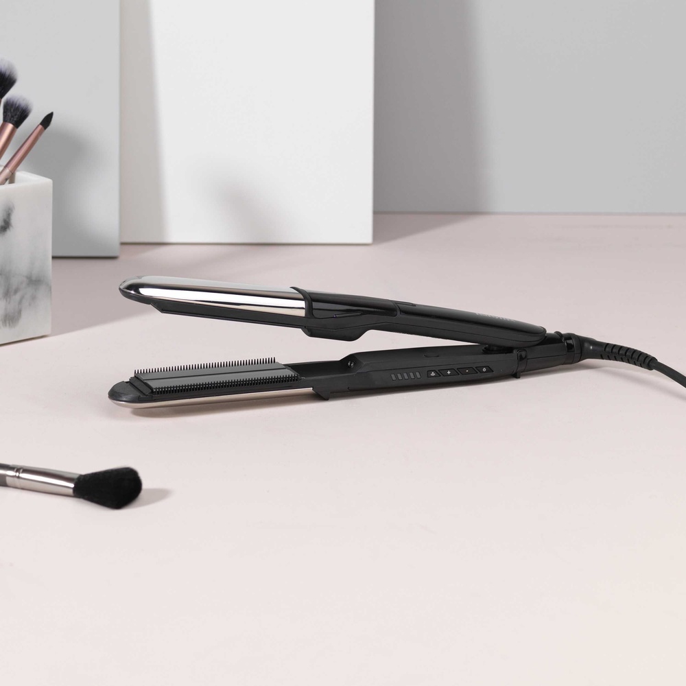 babyliss BaByliss  - ST496E - Lisseur vapeur Steam Shine avec Technologie Brillance LISSEUR