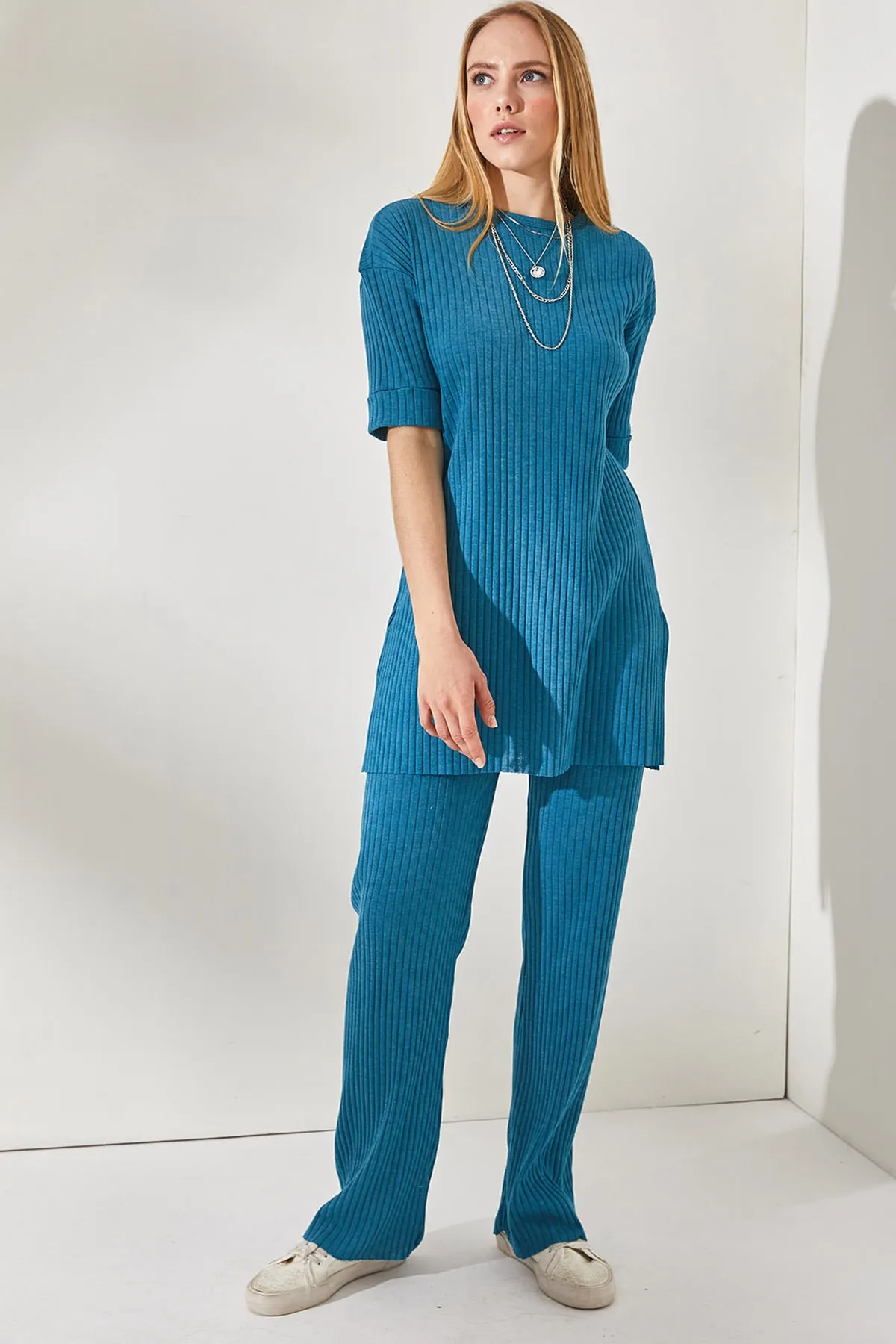 Olalook  Zweiteiler - Blau - Regular Fit
