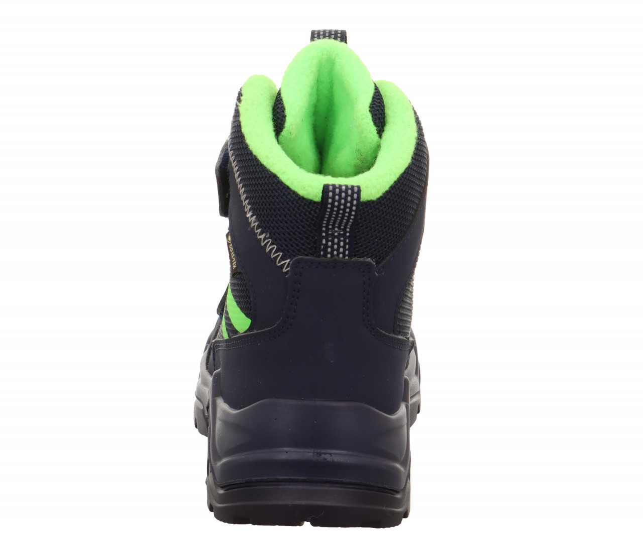 SNOW MAX - Blau/Hellgrün Boots mit Klettverschluss