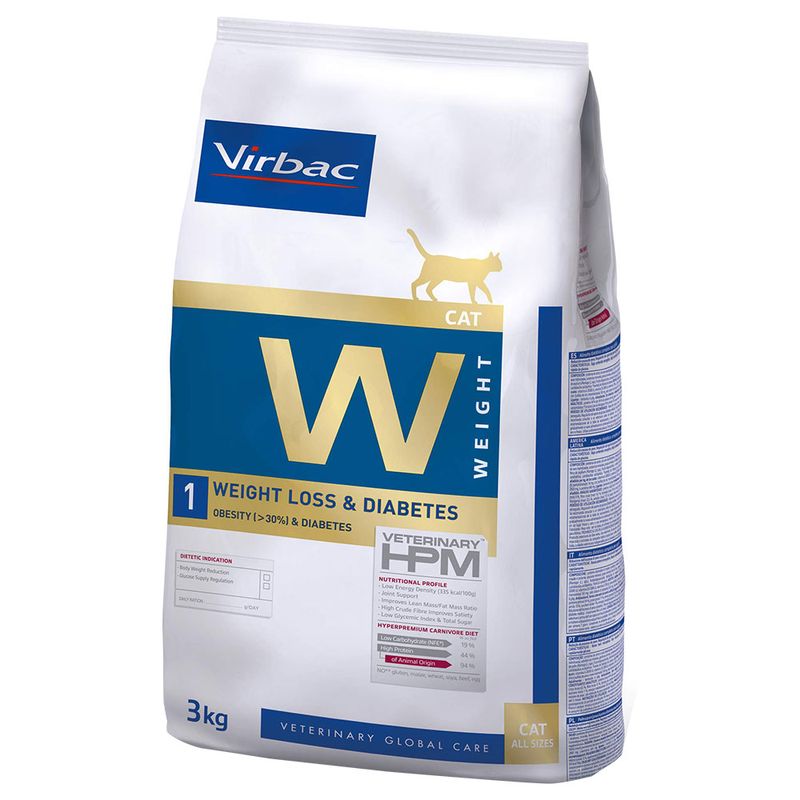 Virbac Veterinary HPM Cat Weight Loss & Diabetes W1