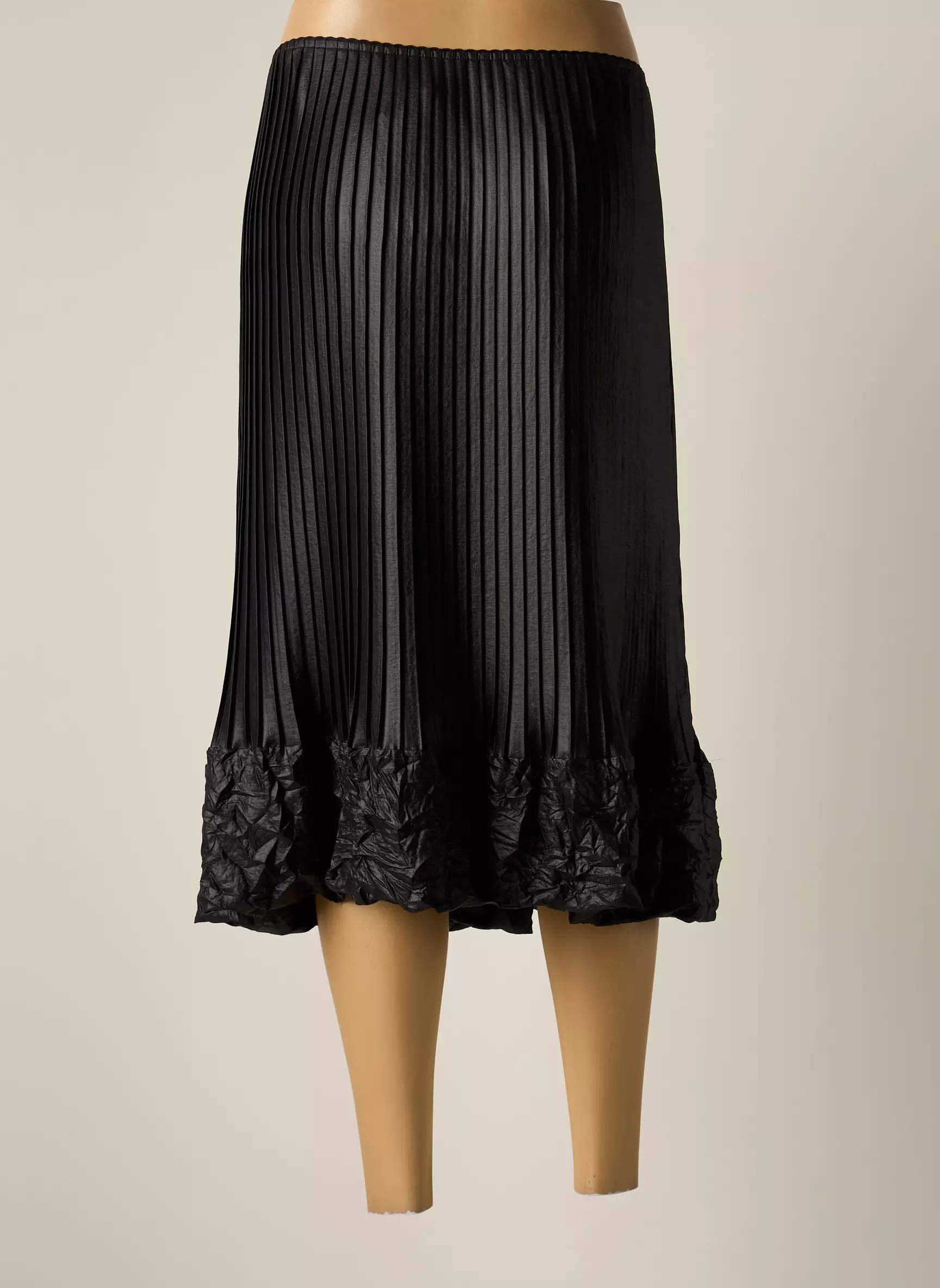 Jumfil Jupes Mi Longues Femme couleur noir