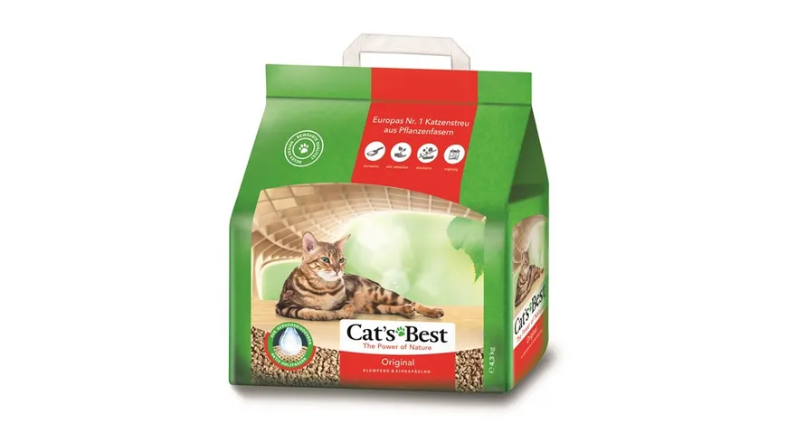 Cat's Best Original Katzenstreu 4.3 kg