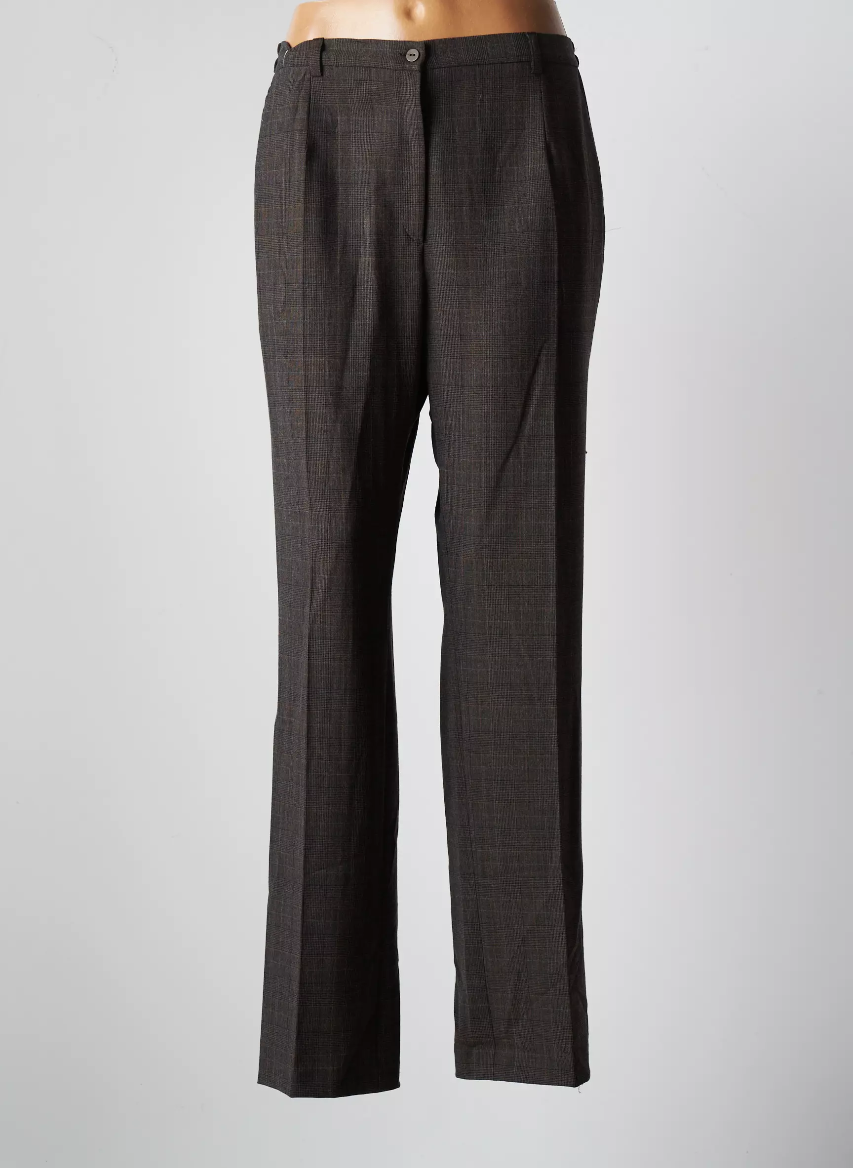 Jumfil Pantalons Droits Femme couleur marron